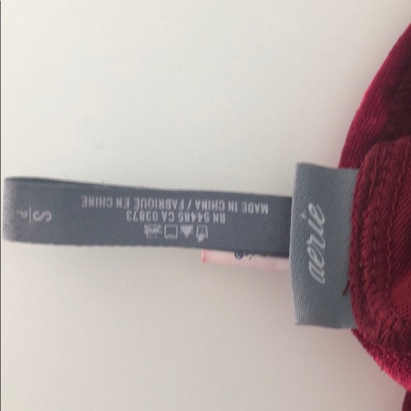 velvet aerie bralette - Picture 4 of 4